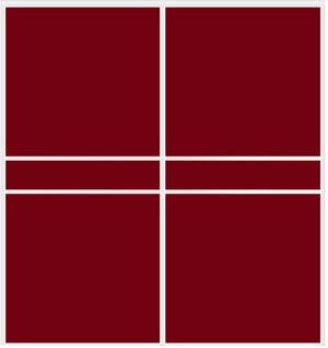 Custom Sliding White Aluminum Doors - Style 07 - 2 doors - Burgundy Glass - Doors and Beyond