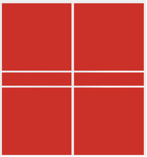 Custom Sliding White Aluminum Doors - Style 07 - 2 doors - Light Red Glass - Doors and Beyond