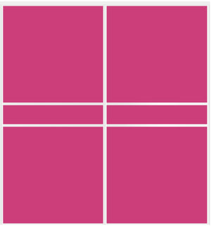 Custom Sliding White Aluminum Doors - Style 07 - 2 doors  - Pink Glass - Doors and Beyond
