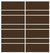 Custom Sliding White Aluminum Doors - Style 09 - 2 doors  - Brown Glass