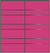 Custom Sliding Black Aluminum Doors - Style 09 - 2 doors  - Pink Glass