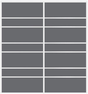 Custom Sliding White Aluminum Doors - Style 09 - 2 doors - Silver Gray Glass - Doors and Beyond