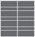 Custom Sliding White Aluminum Doors - Style 09 - 2 doors  - Silver Gray Glass