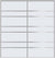 Custom Sliding Aluminum Doors - Style 09 - 2 doors  - White Glass