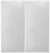 Custom Sliding White Aluminum Doors - Style 01 - 2 doors  - White Wenge