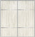 Custom Sliding Aluminum Doors - Style 10 - 2 doors  - Light Aloe Wood