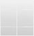 Custom Sliding White Aluminum Doors - Style 10 - 2 doors  - White Drawing