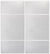Custom Sliding White Aluminum Doors - Style 10 - 2 doors  - White Wenge