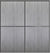 Custom Sliding Black Aluminum Doors - Style 02 - 2 doors  - Light Gray