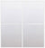 Custom Sliding White Aluminum Doors - Style 02 - 2 doors  - White Drawing