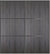 Custom Sliding Black Aluminum Doors - Style 03 - 2 doors  - Swiss Elm