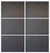 Custom Sliding White Aluminum Doors - Style 03 - 2 doors  - Japan Oak