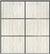 Custom Sliding Black Aluminum Doors - Style 03 - 2 doors  - Light Aloe Wood
