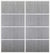 Custom Sliding White Aluminum Doors - Style 04 - 2 doors  - Light Gray
