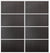 Custom Sliding White Aluminum Doors - Style 04 - 2 doors  - Premium Wenge