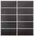 Custom Sliding White Aluminum Doors - Style 05 - 2 doors  - Premium Wenge