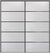 Custom Sliding Black Aluminum Doors - Style 05 - 2 doors  - White Wenge