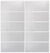 Custom Sliding White Aluminum Doors - Style 05 - 2 doors  - White Wenge