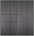 Custom Sliding Black Aluminum Doors - Style 06 - 2 doors  - Swiss Elm
