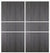 Custom Sliding White Aluminum Doors - Style 06 - 2 doors  - Swiss Elm