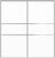 Custom Sliding Aluminum Doors - Style 06 - 2 doors  - Soft White