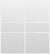 Custom Sliding White Aluminum Doors - Style 06 - 2 doors  - White Drawing