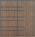 Custom Sliding Black Aluminum Doors - Style 09 - 2 doors  - Dark Aloe Wood