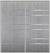 Custom Sliding Aluminum Doors - Style 09 - 2 doors  - Light Gray