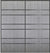 Custom Sliding Black Aluminum Doors - Style 09 - 2 doors  - Light Gray