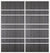 Custom Sliding White Aluminum Doors - Style 09 - 2 doors  - Swiss Elm