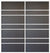 Custom Sliding White Aluminum Doors - Style 09 - 2 doors  - Japan Oak