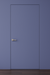 Primed Solid Frameless Door Example For Painting Smoky Lavender - Doors and Beyond