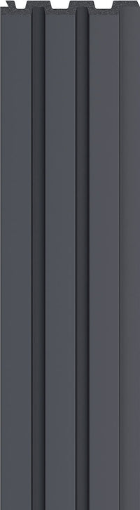 VOX Linerio M-Line Anthracite Slat Panel 104 5/16" 4 13/16" x 3/8" - Doors and Beyond