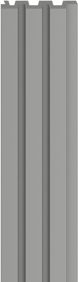 VOX Linerio M-Line Grey Slat Panel 104 5/16" 4 13/16" x 3/8"