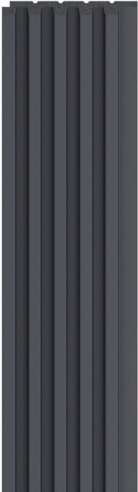 VOX Linerio S-Line Anthracite Slat Panel 104 5/16" x 4 13/16" x 3/8" - Doors and Beyond
