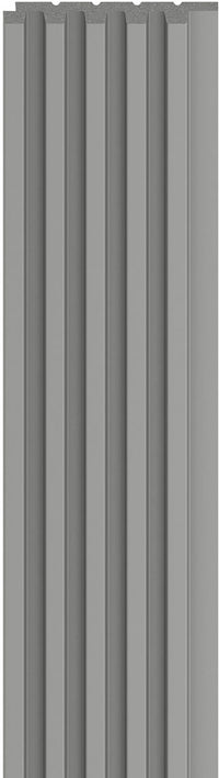 VOX Linerio S-Line Grey Slat Panel 104 5/16" x 4 13/16" x 3/8" - Doors and Beyond