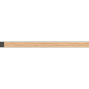 VOX U-Trim Linerio S/M Natrual with Black 104 5/16” x 1" x 1/2" - Doors and Beyond