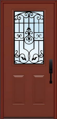 Modern French Doors in Fort Lauderdale, FL home
