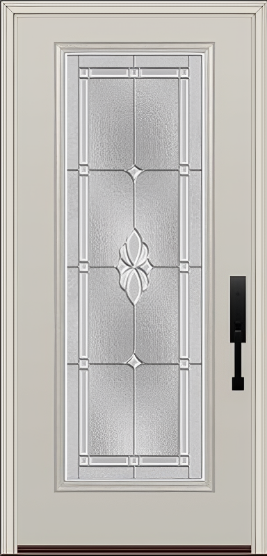 ProVia Legacy Single Entry Door 460 Style Somerset Decorative Glass with Zinc Caming and Low-E - Doors and Beyond