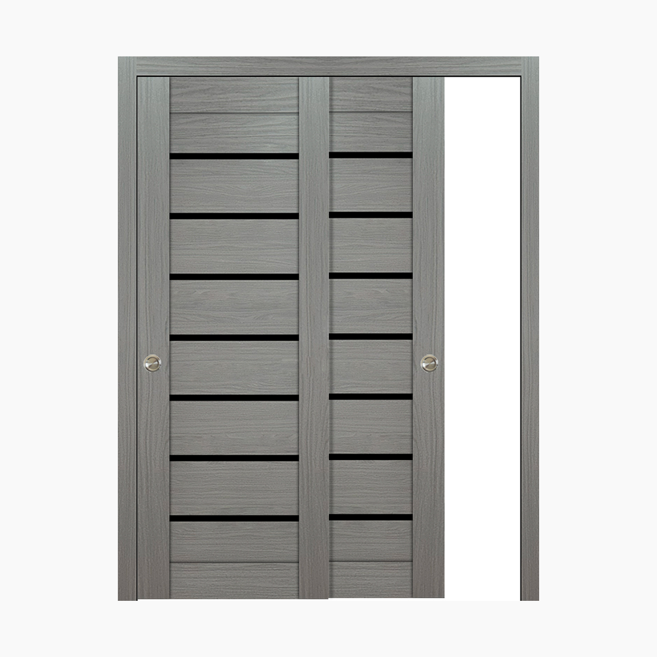 Nova Domino 01 Wenge Modern Laminated Modern ByPass Door