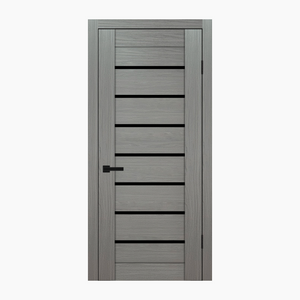 Nova Domino 01 Wenge Modern Laminated Modern Single Pre-hung Door